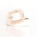 Women's belt alloy inlaid rhinestone pin buckle with dress decorative belt elegant and versatile niche _viptrois.com