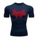 Men's Clothing Sports T Shirt Running Base Clothes Gym Training Quick Drying Clothes Men's Breathable Perspiration Elastic Tights_viptrois.com