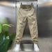 Men's Slim Fit Casual Pants Autumn Fashion Elastic Waist Harem Work Trousers Trendy Loose Style_viptrois.com