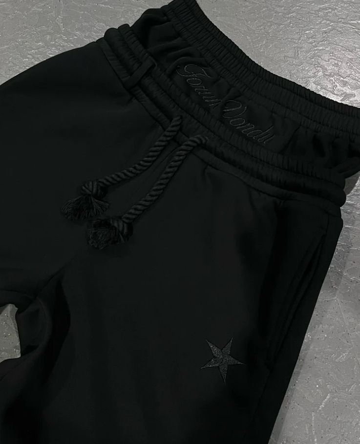Men's Clothing Spring Autumn Casual Sports Pants High Waist Straight Fit Print Men's Bottoms For Formal & Casual_viptrois.com