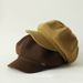 New Autumn And Winter Wool Octagonal Hat For Women Korean Style All Match Beret Suitable For Big Face To Show Small Face Big Hat Top Newsboy Hat_viptrois.com