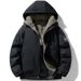 Men’s Japanese Streetwear Hooded Workwear Jacket – Heavyweight Winter Puffer Coat With Utility Pockets (M-5XL, Black/Mustard/Army Green/Khaki)_viptrois.com