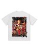 Yao Ming Basketball Printed Short Sleeve T-Shirt American Style Washed Vintage_viptrois.com