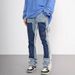 Men’s Clothing Casual Fashion All-match Men's Jeans Slim Slim Foot Jeans_viptrois.com