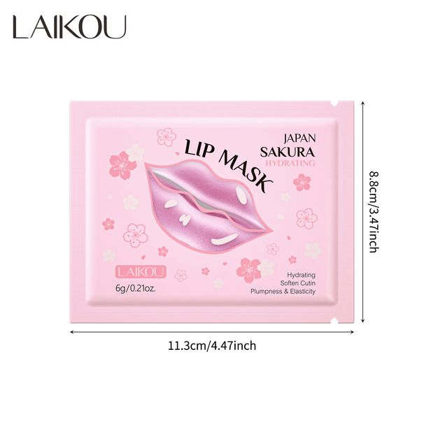 LAIKOU Sakura Lip Mask 6g Moisturizing And Hydrating Lip Cosmetics_viptrois.com