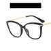 Women's Eyeglasses Cat Eye Glasses Frame Anti Blue Light New Flat Glasses For Women Glasses Frame Concave Shape_viptrois.com