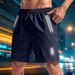 Men's Loose-fitting Night Running Night Light Functional Quick-drying Beach Sports Large-sized Casual Shorts For Men_viptrois.com
