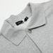 Solid Color Polo Collar Short Long Sleeve Sweatshirt Men's Spring Autumn High Street American Style Loose Casual_viptrois.com