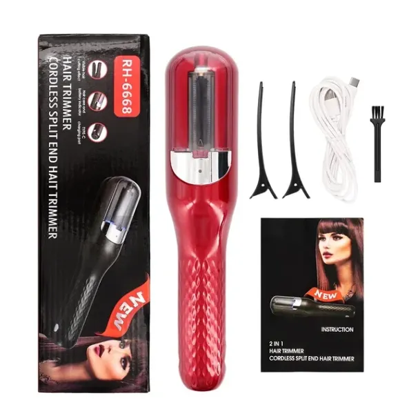 Ends Trimmers Automatic Split Remover Damaged Repair HairCare Treatment Cordless Hair End Cutting hine_viptrois.com