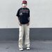 American Cleanfit Big Pocket Overalls Boys 2026 New Paratrooper Pants Loose Versatile Straight Casual Pants_viptrois.com
