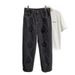 Men's Summer New Loose Versatile Ripped Design Straight Pants_viptrois.com