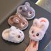 Kids' Winter Slippers – Cozy Plush Bunny Slippers With Non-Slip Sole For Boys & Girls (Sizes 24-41, Indoor/Outdoor Warmth)_viptrois.com