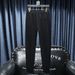 Men's Clothing Men's Autumn New Fashion Men's Embroidered Slim Casual Pants_viptrois.com