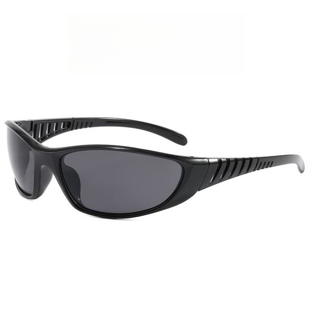 Y2K Silver Sunglasses Color Hollow Future Technology Sense Spice Girl Internet Celebrity Sunglasses Women Sunglasses Trendy Men_viptrois.com