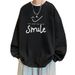 New Couple Print Men's Fleece Thickened High-end Sweater Trendy Top Men's Autumn And Winter Clothing_viptrois.com