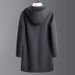 Men's Clothing Autumn and winter double sided woolen coat men's mid length hooded double sided woolen coat windbreaker men's cashmere jacket men_viptrois.com
