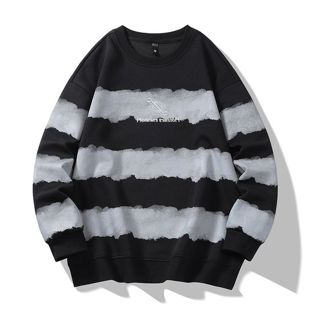 Oversized Men’s Sweatshirt – Thickened Loose Fit Hoodie For Big & Tall | Trendy Spring Pullover With Comfort Stretch_viptrois.com