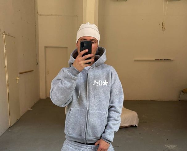 New American Retro Washed Long Sleeved Hooded Shirt Loose Casual Trousers Fashionable Japanese Sweater Suit_viptrois.com