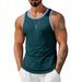Men's Clothing Men's Muscle Fitness Sports Casual Sleeveless Vest Quick Drying Summer Fashion Clothing Tops & Tees_viptrois.com