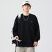Spring Super Comfortable Cotton Elastic Long Sleeved For Men's Spring And Autumn New Style Letter Printed T-Shirt Casual_viptrois.com