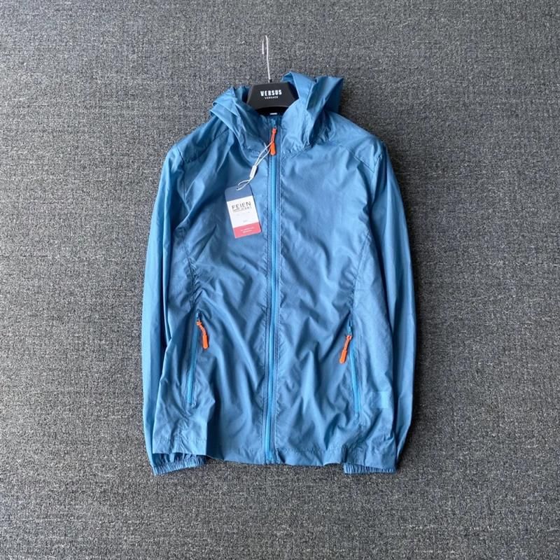 Men's Clothing Summer Laser Perforated Breathable Couple Hooded Sun Protection Clothing Skin Clothing Men And Women_viptrois.com