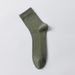 Men's Socks Antibacterial, Deodorizing And Sweat Absorbing Mid Tube Socks For Summer Business Casual Sports Cotton Socks For Spring And Autumn_viptrois.com