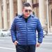 Middle-aged And Young Men's Plus-size Down Cotton-padded Jacket, Men's Winter Cotton-padded Jacket, Men's Business Print, 300 Pounds Men's Clothing_viptrois.com