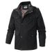 Men’s Lightweight Cotton Jacket – Multi-Pocket Workwear Style (Khaki/Army Green/Black, M-6XL, Breathable & Water-Resistant, Urban Utility)_viptrois.com