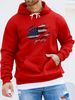 Men's Autumn And Winter Casual Fashionable Loose Hooded Sweatshirt With American Flag Pattern Printed Warm Long Sleeved Pullover_viptrois.com