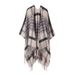 Unisex Scarf Fashion Classic Scottish Plaid Shawl Fashion All-match Tassel Large Scarf _viptrois.com