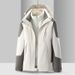 Outdoor Jacket For Men And Women, New Three-in-One 0.05kg Piece Set, Windproof, Waterproof, Skiing, Mountaineering_viptrois.com