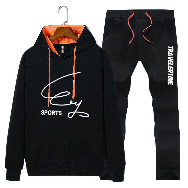 Men's Clothing 2024 new autumn sweatshirt suit men's teenagers fashion Korean version casual sports personality suit_viptrois.com