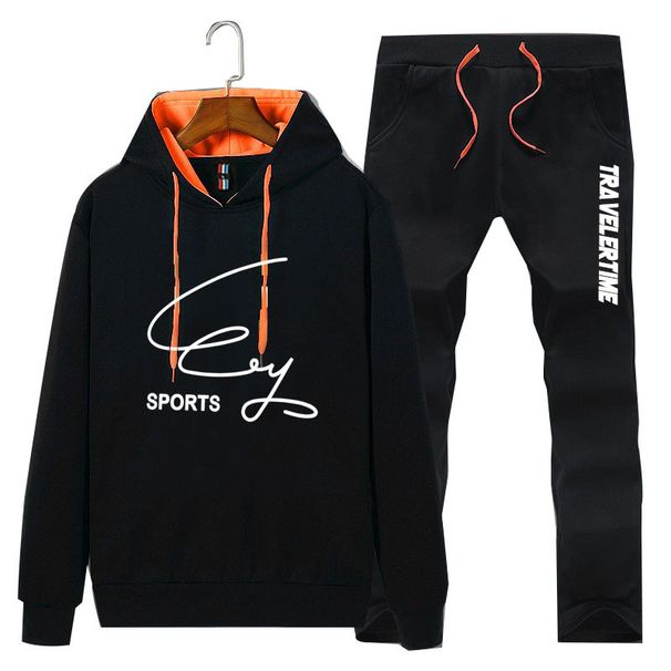 Men's Clothing 2024 new autumn sweatshirt suit men's teenagers fashion Korean version casual sports personality suit_viptrois.com
