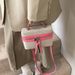 Women’s Bags New Niche Design Retro Canvas Splicing Box Bag Versatile Commuter Handbag Shoulder Messenger Bag_viptrois.com