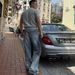 Men's Clothing New A Line Washed Blue Straight Loose Cleanfit Jeans_viptrois.com