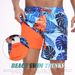 Summer New Style Men's Short Pants, Fashionable Beach Pants For Vacation, Men's Large Size, Four-cornered, Made Of Milk Silk With Lining Inside_viptrois.com