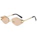 VOOTHOST Fashion Rimless Square Sunglasses UV400 Retro Gradient Frameless Sunglass High Quality Small Frame Popular Metal Eyewear F0252_viptrois.com