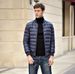 Men's Slim Fit Stand Collar Down Jacket – Lightweight Winter Coat For Baseball & Casual Wear (Black/Navy/Grey/Army Green, Sizes S-XXXL)_viptrois.com