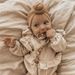 Solid Donut Turban Baby Girl Cap Winter Warm Infant Hat Elastic Child Newborn Head Wraps Turbans Headbands Baby Hair Accessories_viptrois.com