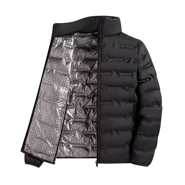 Men's Winter Down Jacket Made Of Graphene Material, Warm, Casual And Light, 80 White Duck Down Down Jacket For Men_viptrois.com