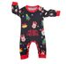 Christmas Family Baby Boys and Girls Baby with dog Christmas Family pajamas_viptrois.com