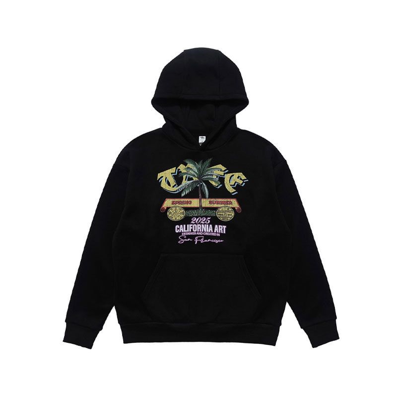 American-style Trendy Brand Hoodie, Fleece-lined, Thickened, Street Fashion, Cartoon Print, Unisex_viptrois.com