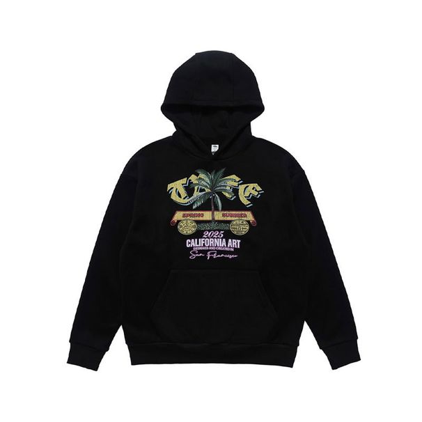 American-style Trendy Brand Hoodie, Fleece-lined, Thickened, Street Fashion, Cartoon Print, Unisex_viptrois.com