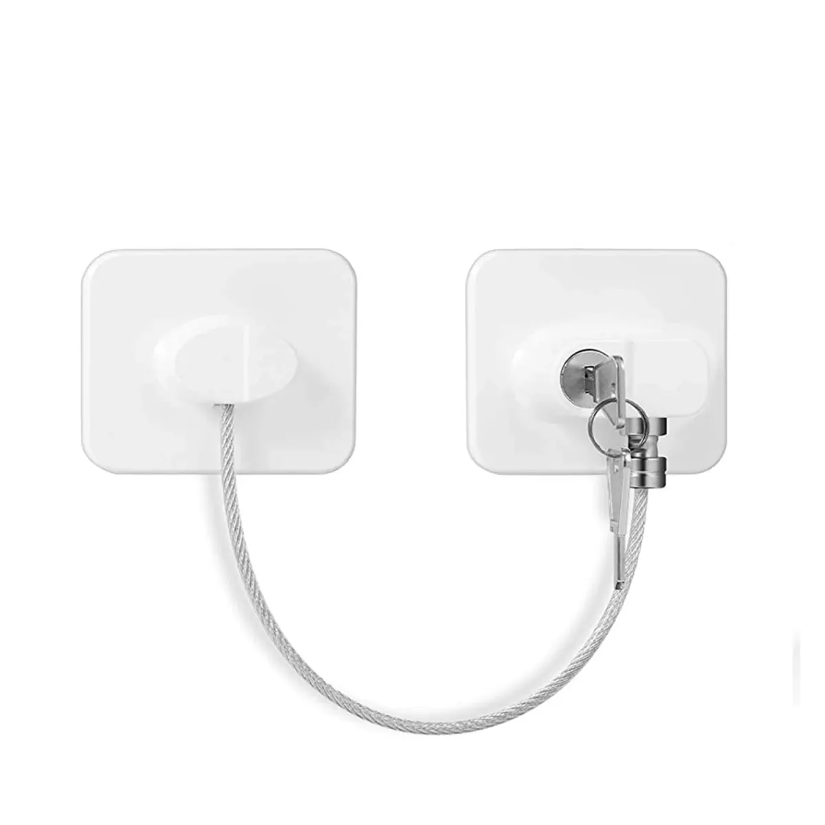 1PCS Baby Safety Refrigerator Lock With Keys or Coded Lock Infant Security Cabinet Locks Sliding Closet Door Locks_viptrois.com
