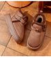 Snow Boots For Women 2025.1 New Autumn And Winter Cotton Shoes With Fleece Added_viptrois.com