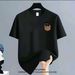 【DORAE】Unisex Oversized T-shirt (100% Cotton) Off-White ("Pocket Cat" Print & Minimalist Casual Design) – Casual Style For Everyday Casual_viptrois.com