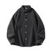 New Office Casual Long Sleeved Shirt For 2025~ 57F_viptrois.com