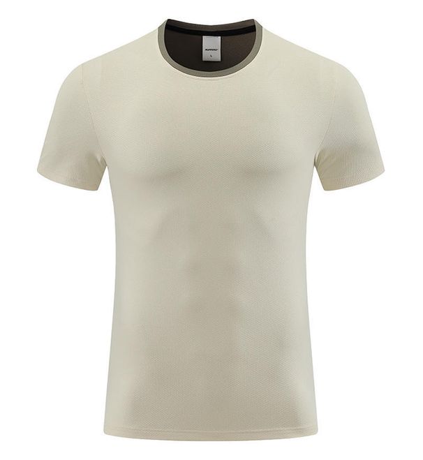 Men's Clothing Sports Short-Sleeved T-Shirts Casual Tops Fitness Training Clothes Quick-Drying Clothes Running_viptrois.com