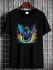 Imagine Being A Dragon Breathing Fire Magical Wings Men T-Shirt Casual Streetwear Slightly Summer Soft Fashion Stylish Graphic Stretched Homme_viptrois.com