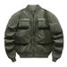 Men's Clothing Men's American Retro Baseball Jacket With Multiple Pockets, Functional Three Proof Jacket, Waterproof_viptrois.com